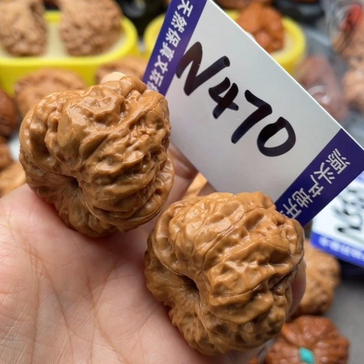 文玩核桃把件蛙蛙38尺