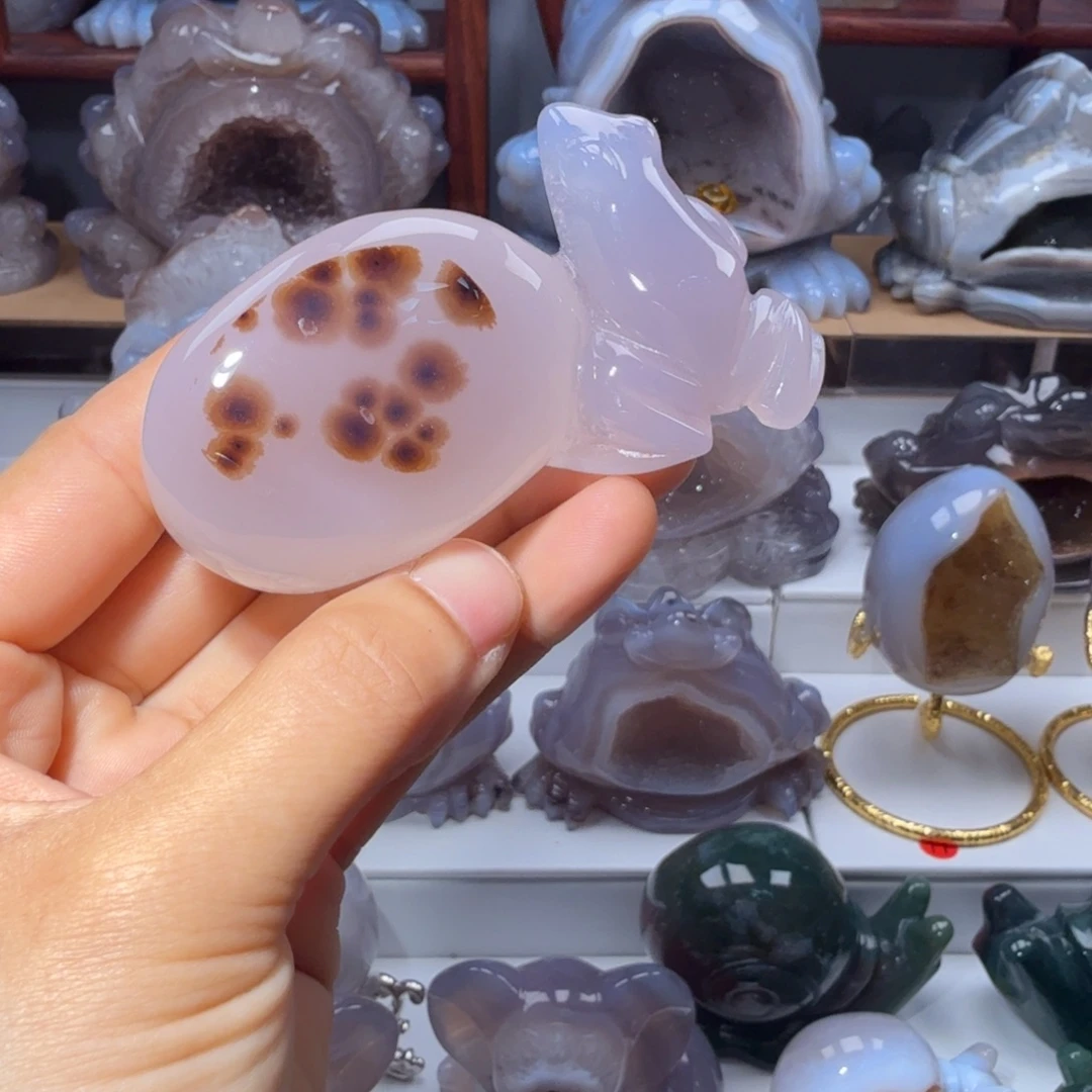玛瑙/玉髓未镶嵌摆件