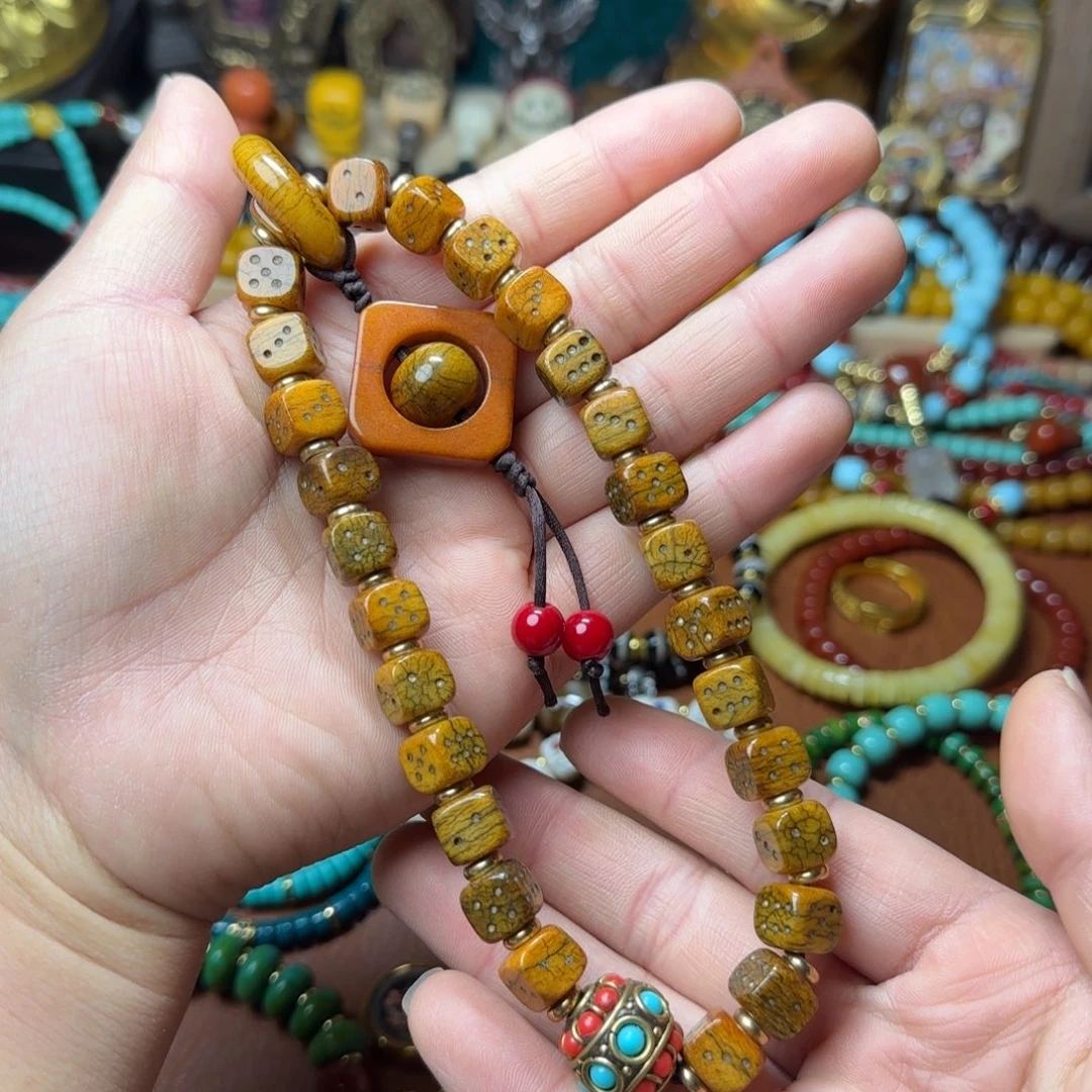 颈饰琉璃藏式108/藏式手串