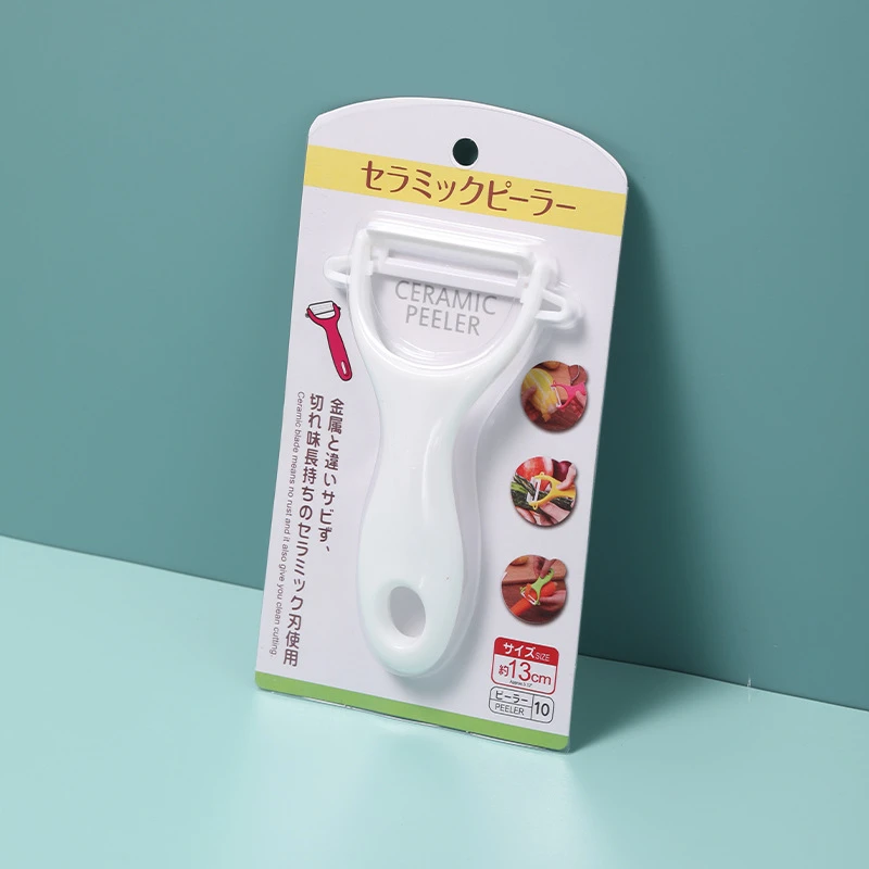 日本陶瓷削皮器家用可爱去皮刀陶瓷刀瓜果蔬菜削皮神器
