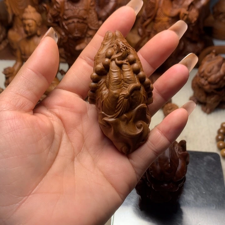 檀香木其他老山檀香手把件