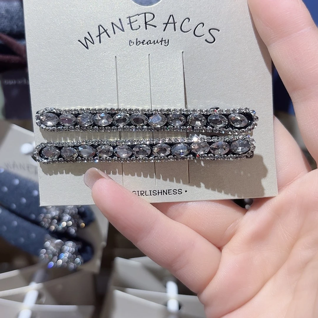 皮质铁合金钻钻一字鸭夹