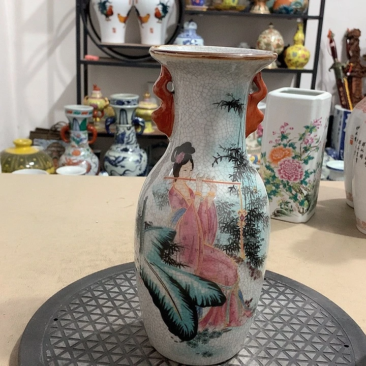 摆件陶博古架陶瓷摆件