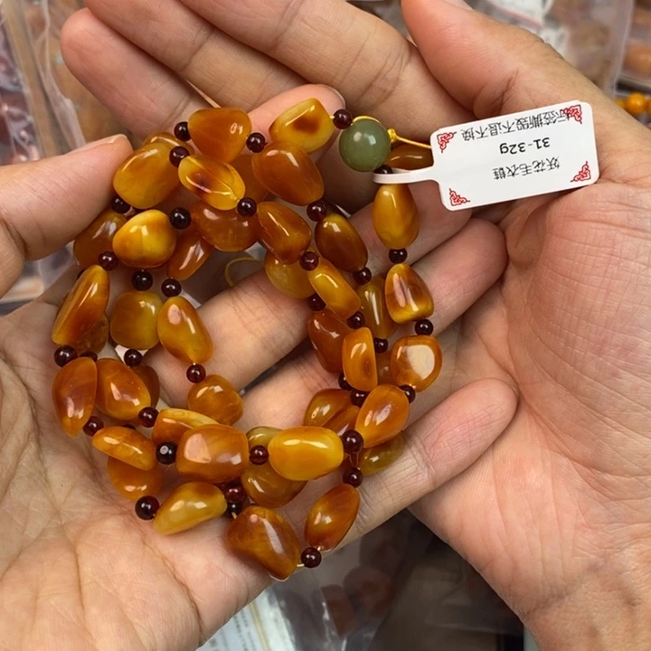 琥珀未镶嵌珠宝奇石