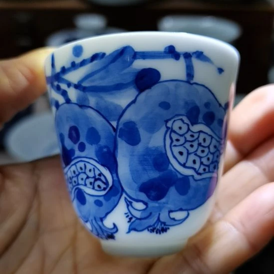 杯张学鸿老师青花