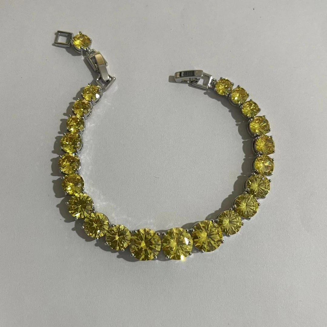 臻选手链 经典百搭设计黄色手链XBT3