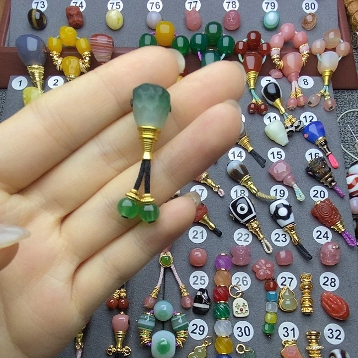 玛瑙/玉髓未镶嵌佩珠