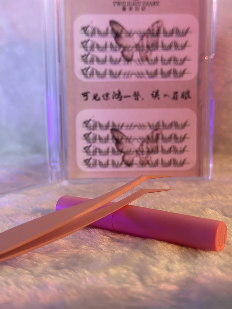 新款卷翘北极星下睫毛懒人假睫毛仿真辣妹浓密自然漫画毛流感单簇