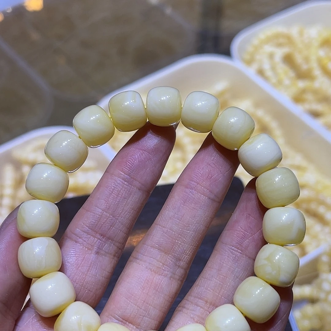 琥珀未镶嵌手链蜜蜡手串12