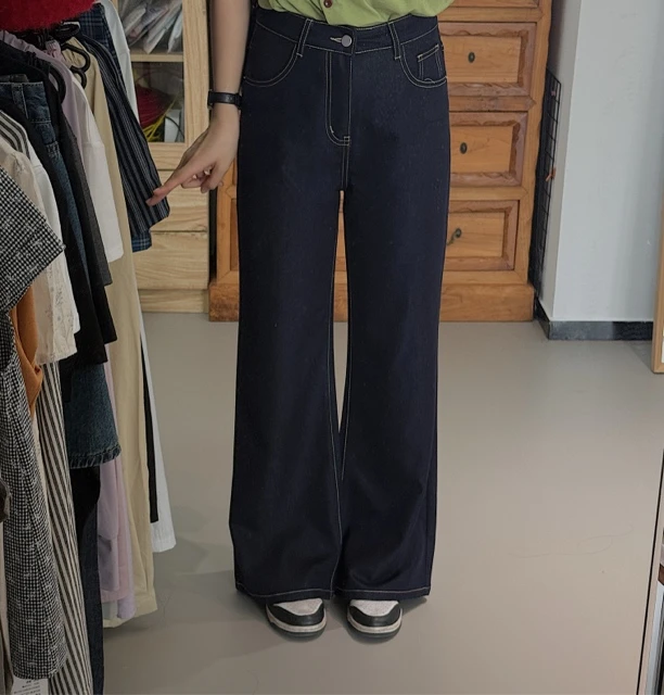 美芽 6月7日10:30am直播上新 【原色牛牛】夏季原色百搭微喇牛仔裤