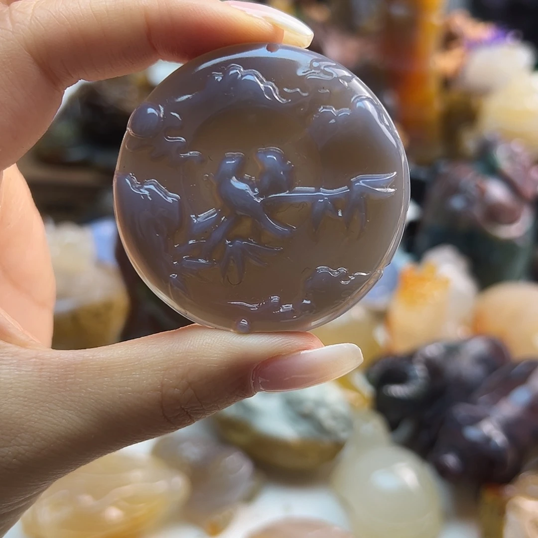 玛瑙/玉髓未镶嵌颈饰