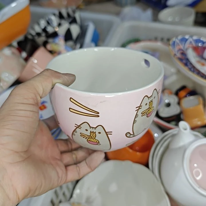 瓷片陶瓷杯碗盘微瑕介意慎拍