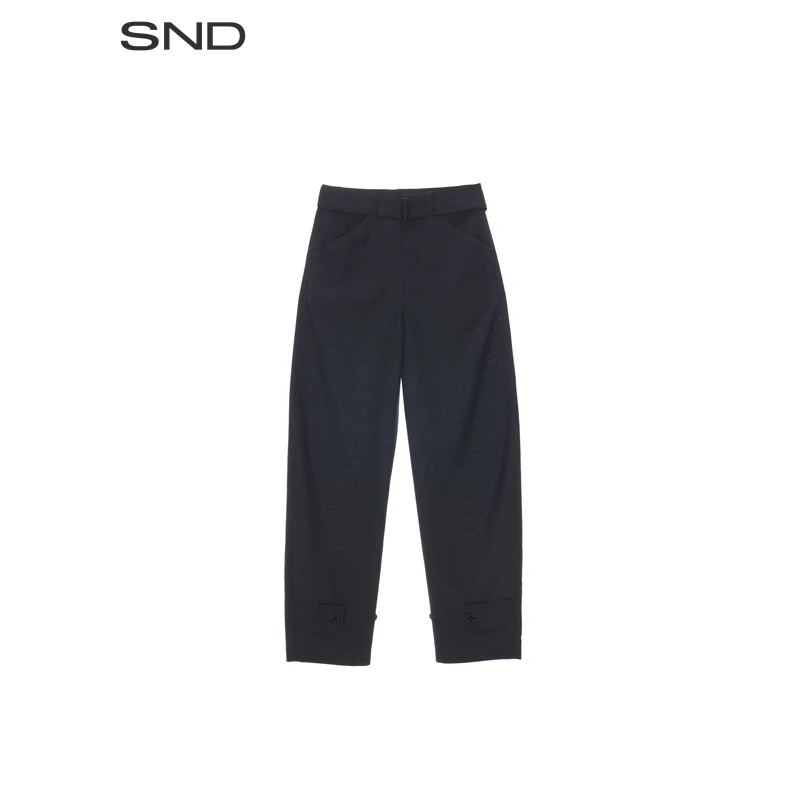 【LMR 设计师品牌】 SND AW25 西装剪裁弧度长裤