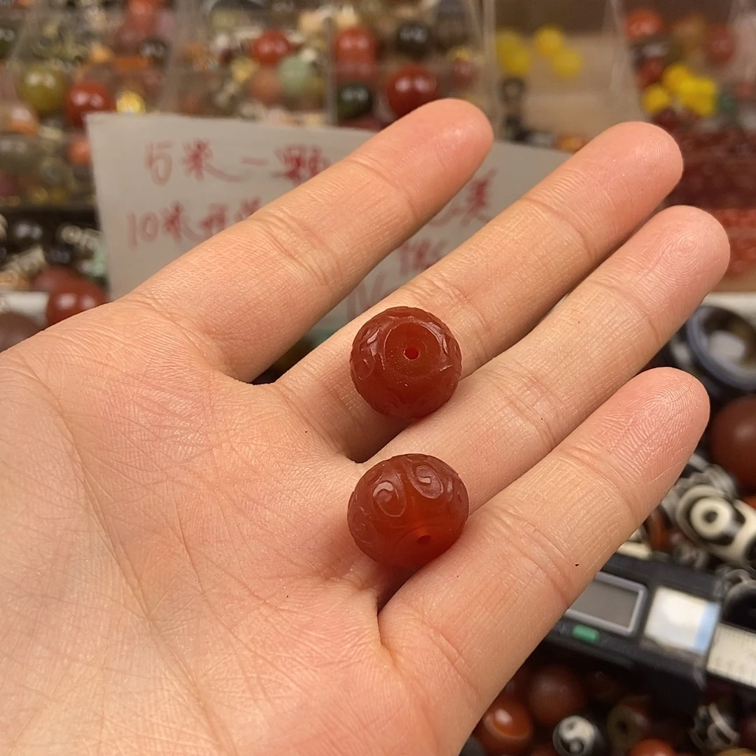 玛瑙/玉髓未镶嵌玛瑙珠珠玛瑙配饰散珠