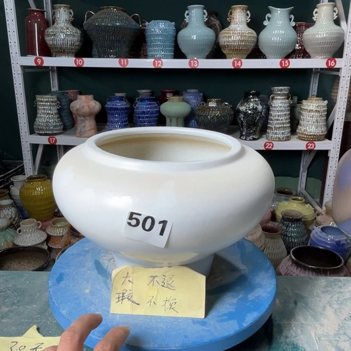 景德镇陶瓷花盆花器501