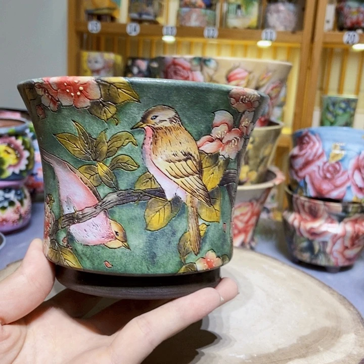 景德镇艺术手绘作品