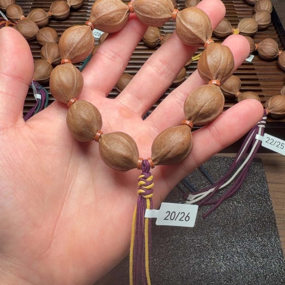 祥***云橄榄核手串/手链20/26鲨鱼背