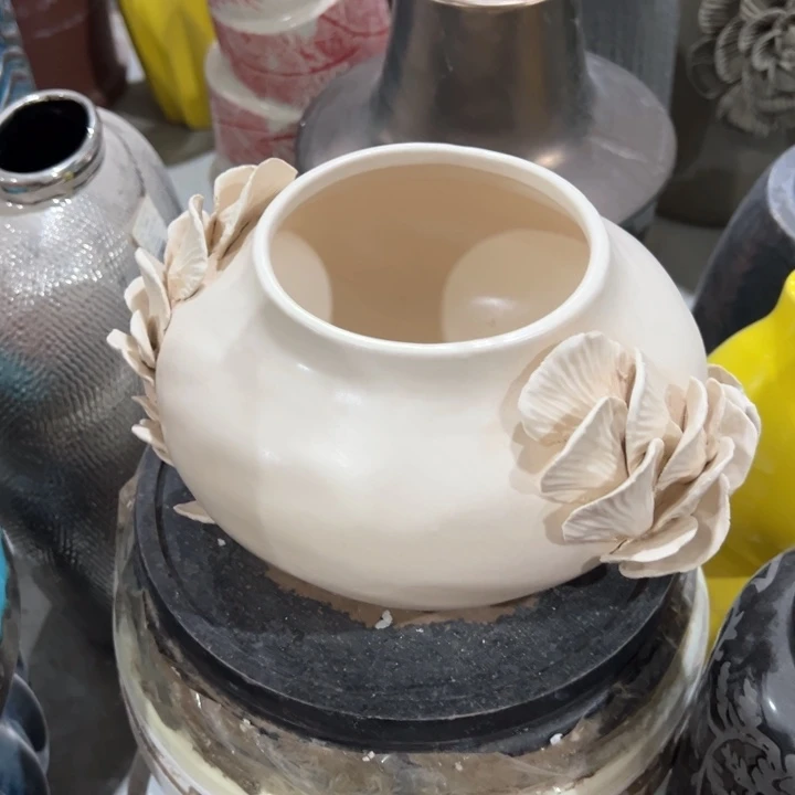 陶瓷花瓶摆件外贸出口微瑕捡漏