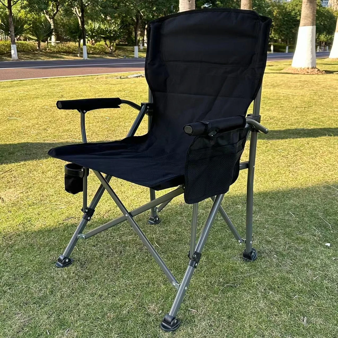 户外折叠凳子便携式钓鱼椅子靠背椅休闲椅沙滩椅垂钓椅露营筏钓椅