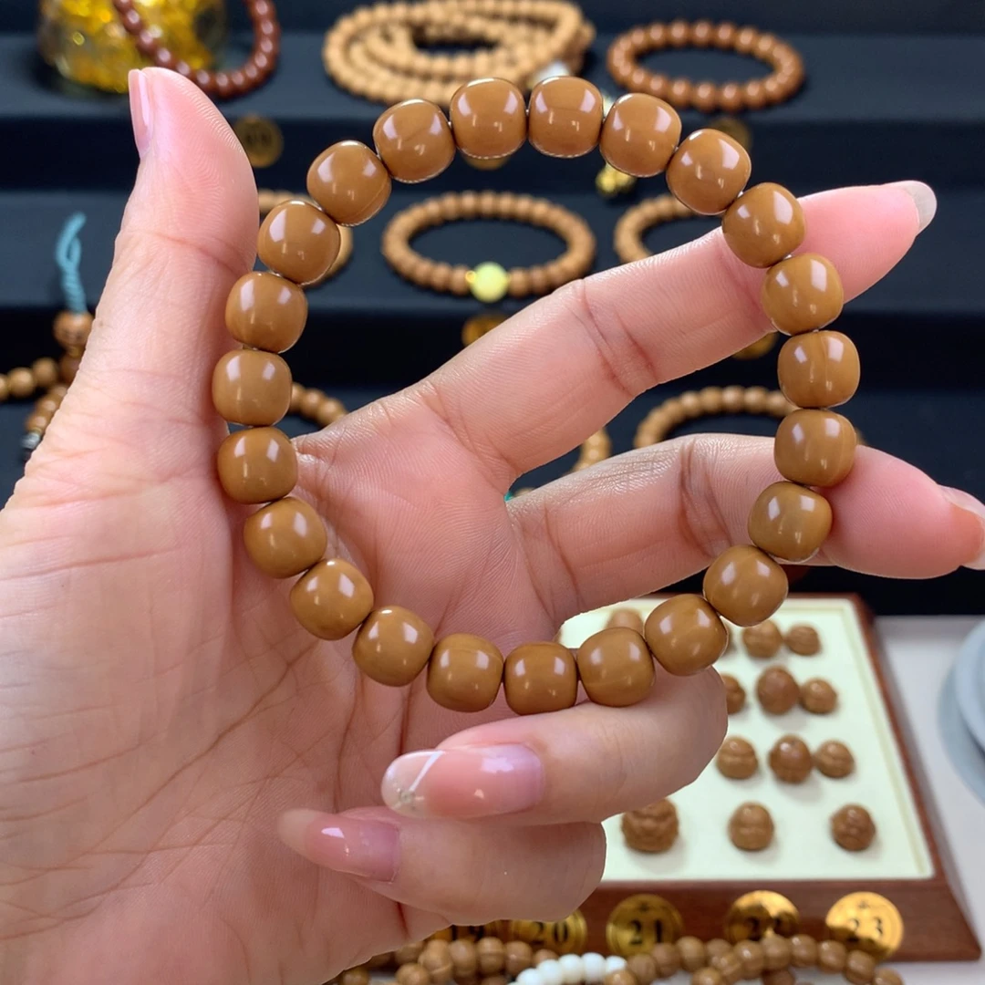 猴头核桃手串猴头核桃原皮原色小老型微瑕款