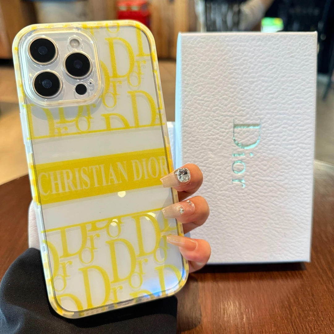 奶黄色iPhone16promax手机壳D家创意苹果15高级14pm女款13ins适用