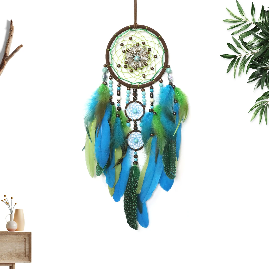 印第安捕梦网复古森系挂饰室内空中吊饰壁挂装饰品