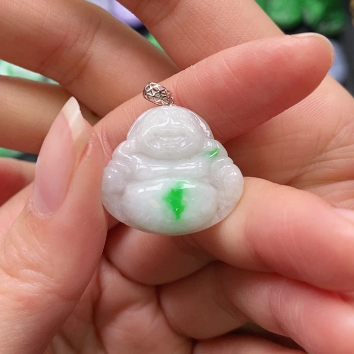 翡翠颈饰未镶嵌吊坠