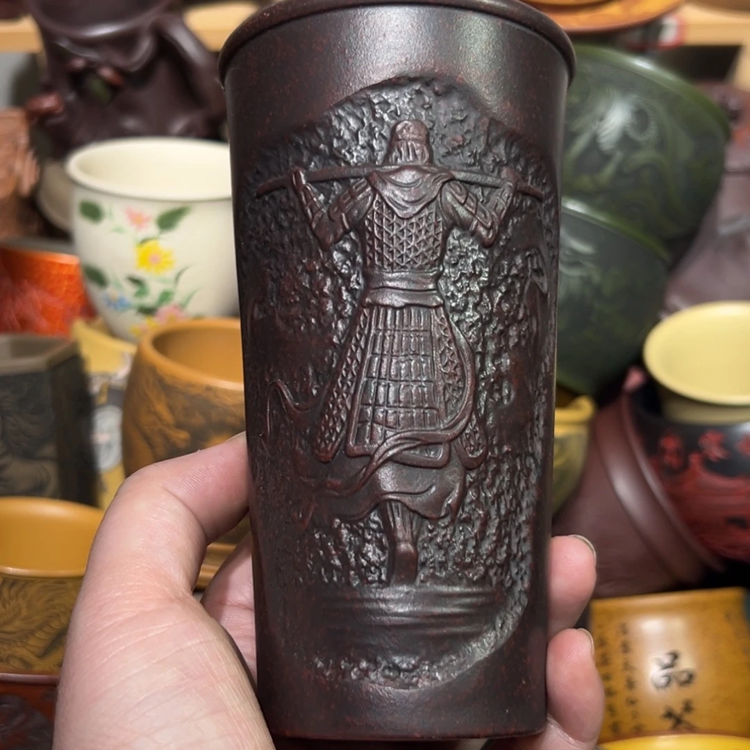 紫砂茶杯宜兴紫砂主人杯