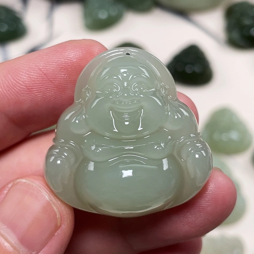 和田玉未镶嵌颈饰捡漏35