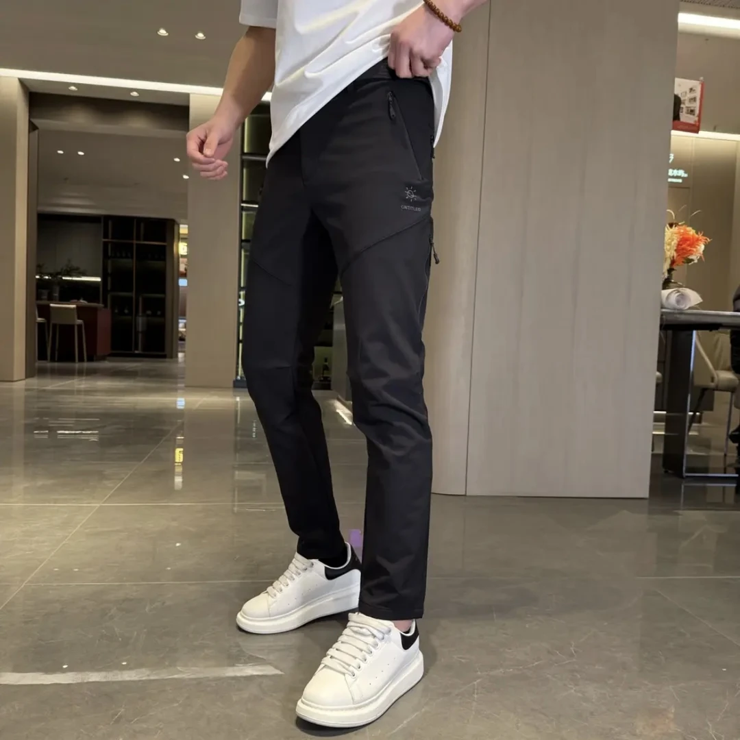 GNTITLED户外长裤男新款潮流百搭速干修身休闲裤爬山直筒夏季