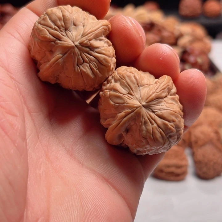 文玩核桃把件野生吸金兽