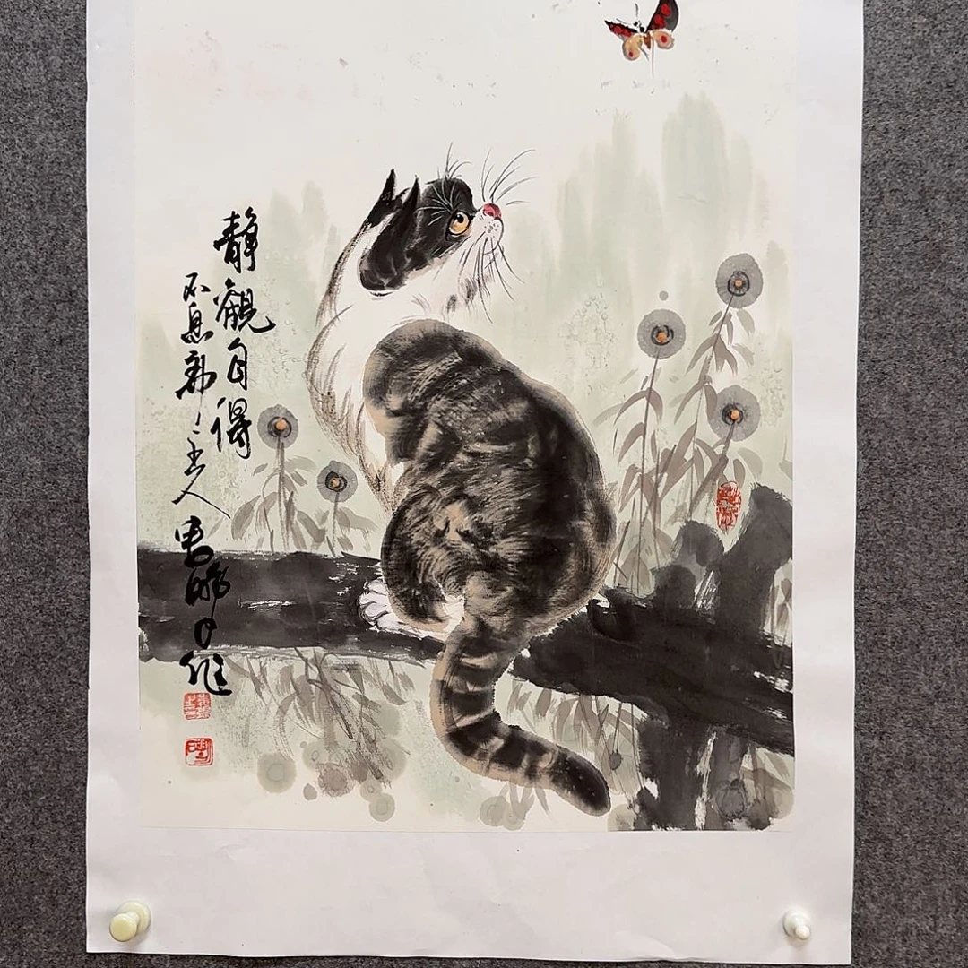 国画娄鹏老师手绘作品