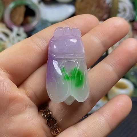 紫金钵盂菩提吊坠