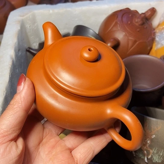 全手工制作宜兴紫砂壶