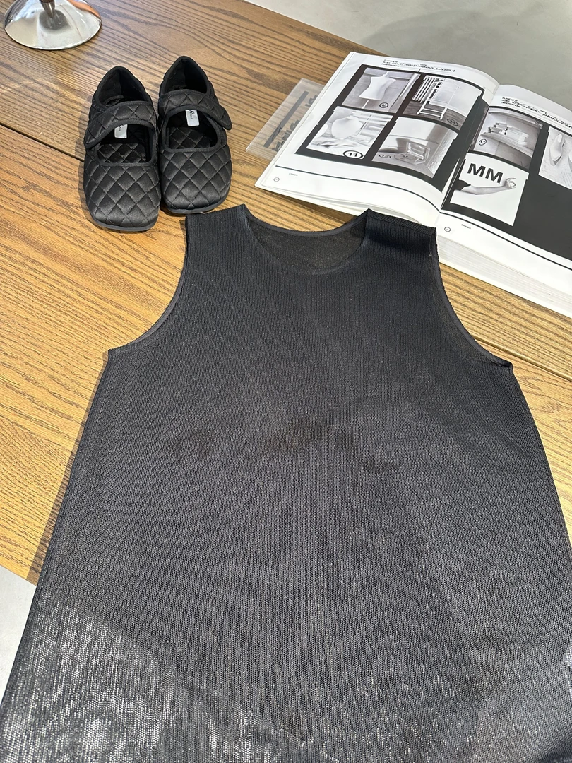 LY LAB 25SS春夏新款高级设计款镂空显瘦背心23056