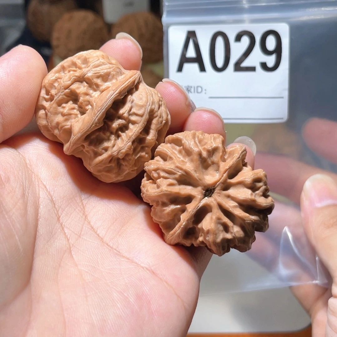 吊坠文玩核桃平谷方块43