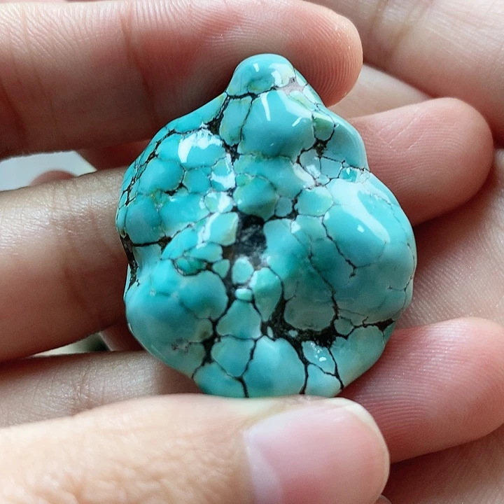 未镶嵌绿松石珠宝奇石