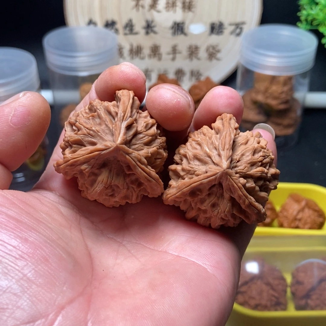 帅***凡吊坠文玩核桃Ps926盘山42