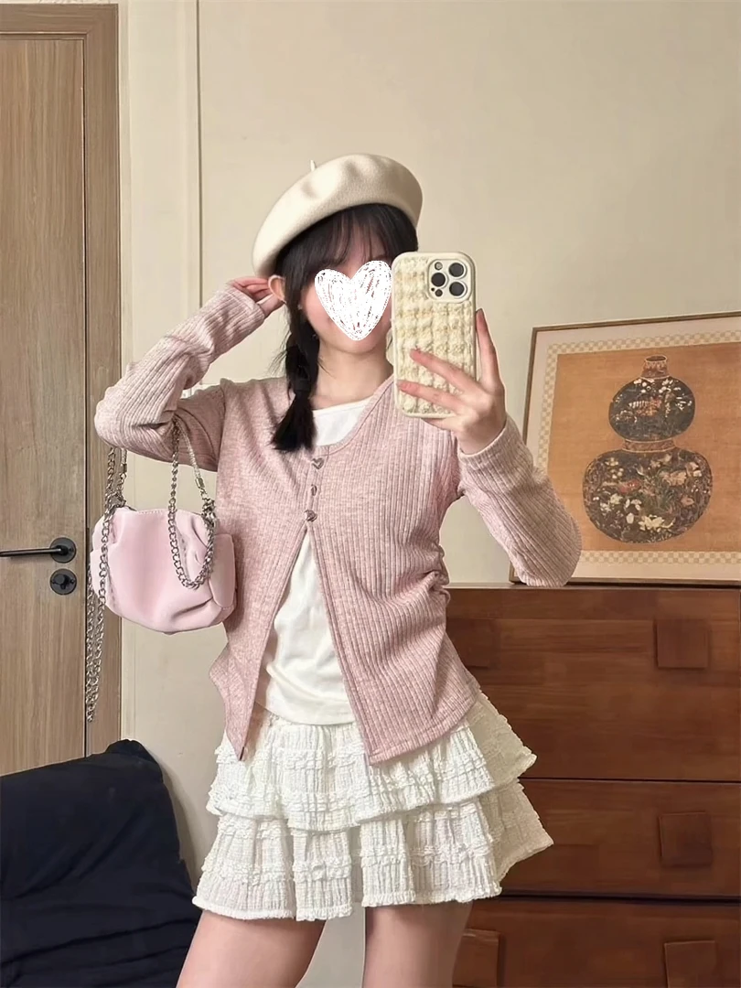 【大码】 8390秋季新款女装T恤长袖高级感穿搭漂亮上衣