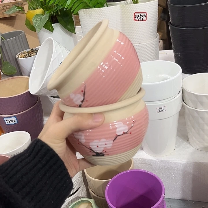 福利价陶瓷花盆全场10包邮