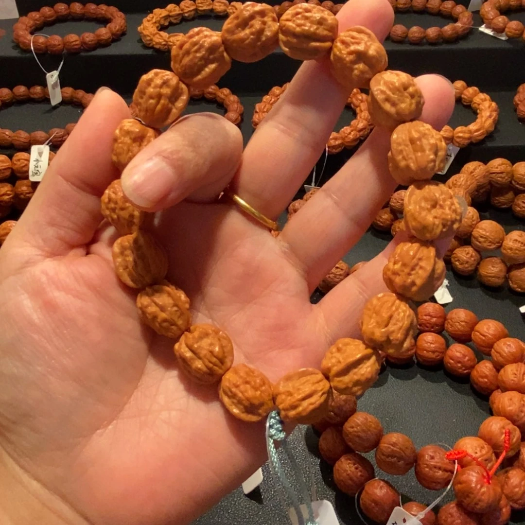 我***神手串文玩核桃蛤蟆头