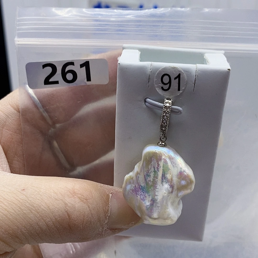 颈饰合金淡水珍珠