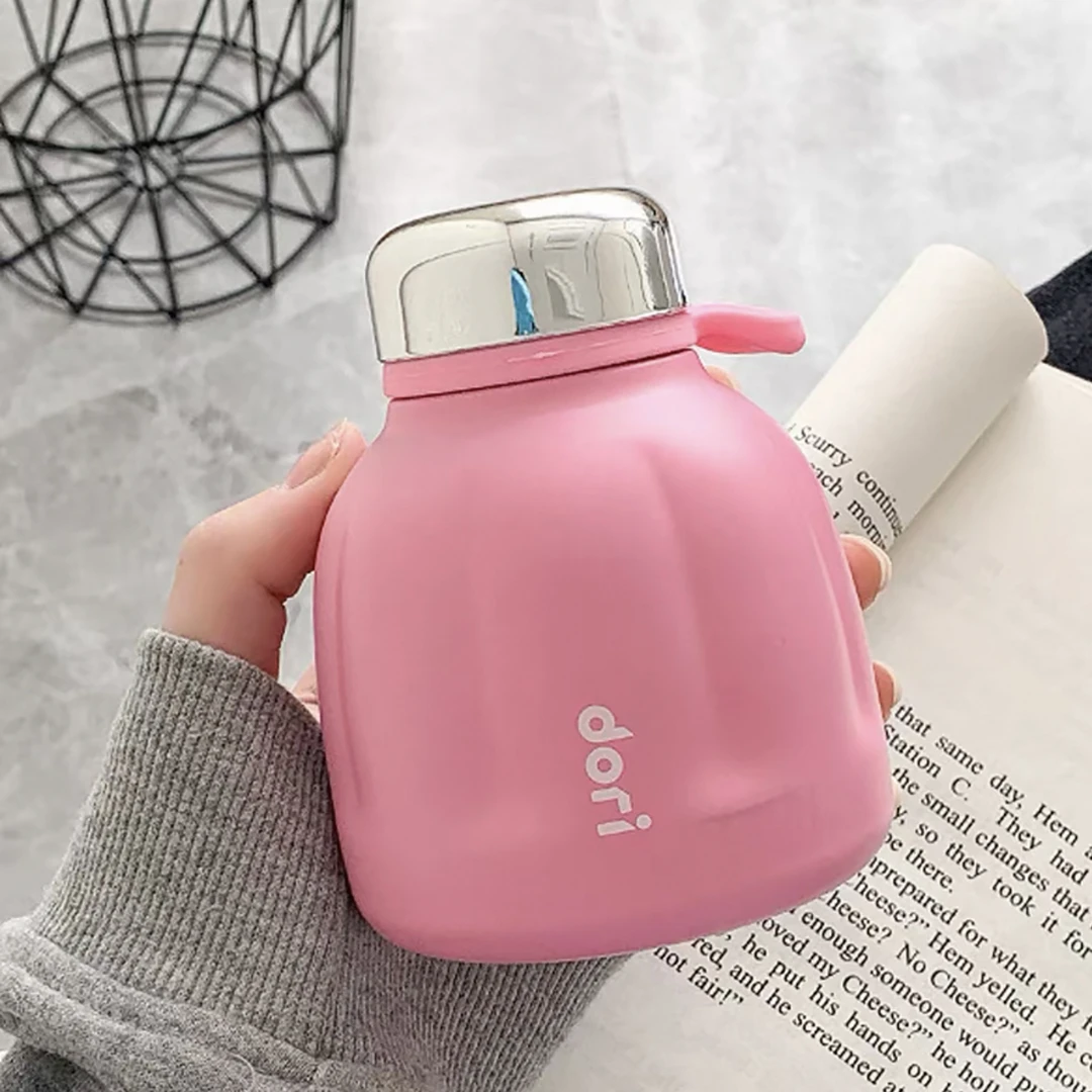 304不锈钢便携可爱迷你南瓜保温杯F386