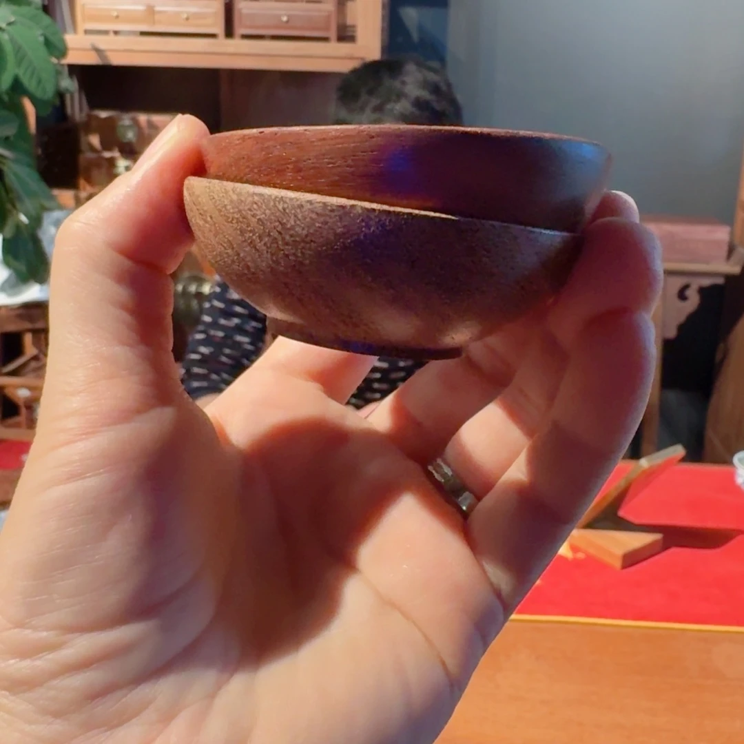 正宗缅甸花梨投茶器