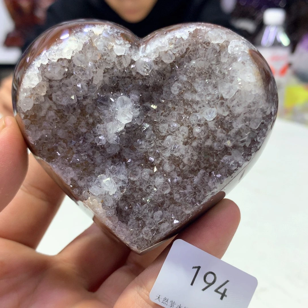 水晶摆件未镶嵌紫晶194
