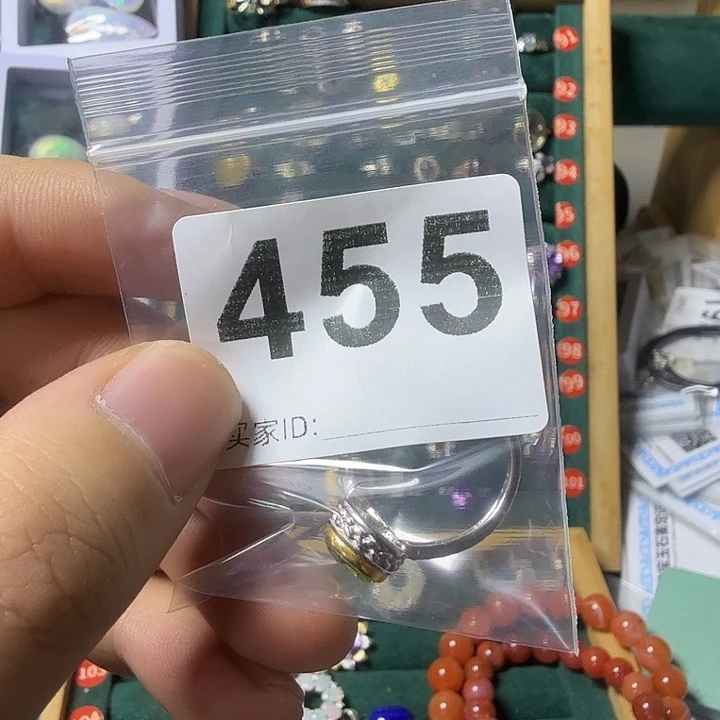 *****银S925镶嵌橄榄石戒指