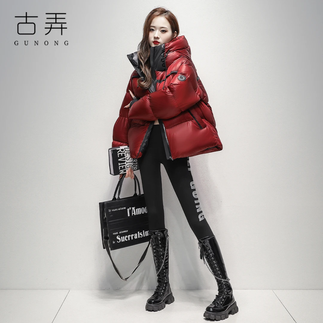 潮牌高端云朵泡芙羽绒服女2025冬季新款轻户外防风保暖连帽厚外套