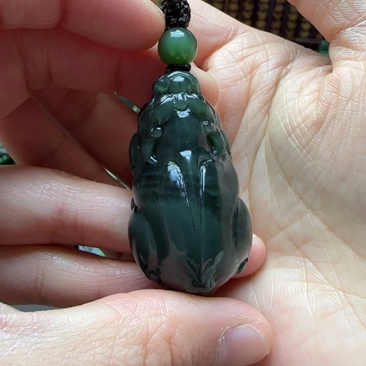 和田玉（碧玉）吊坠未镶嵌