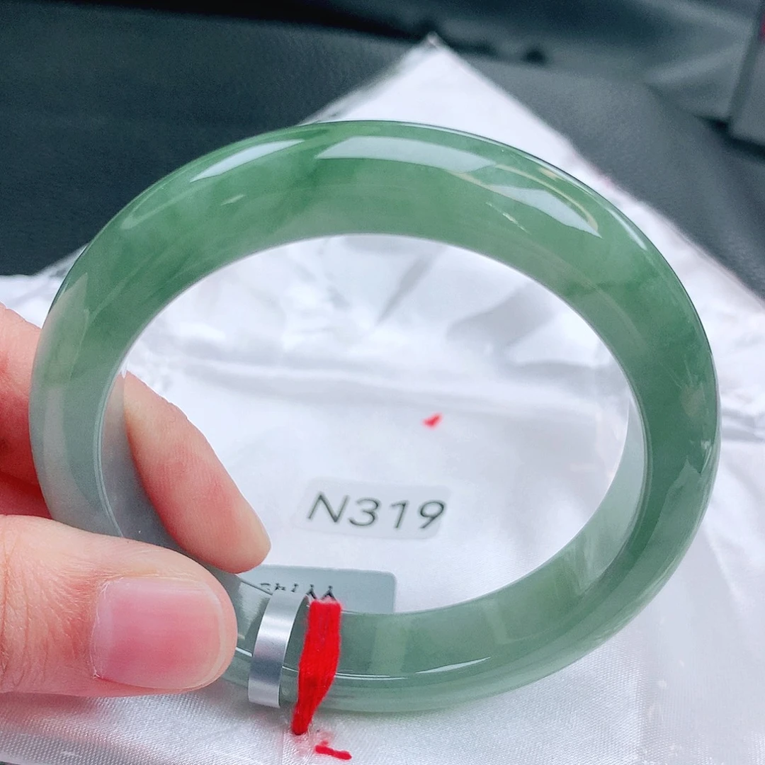 翡翠未镶嵌手镯缅甸天然a货翡翠手镯