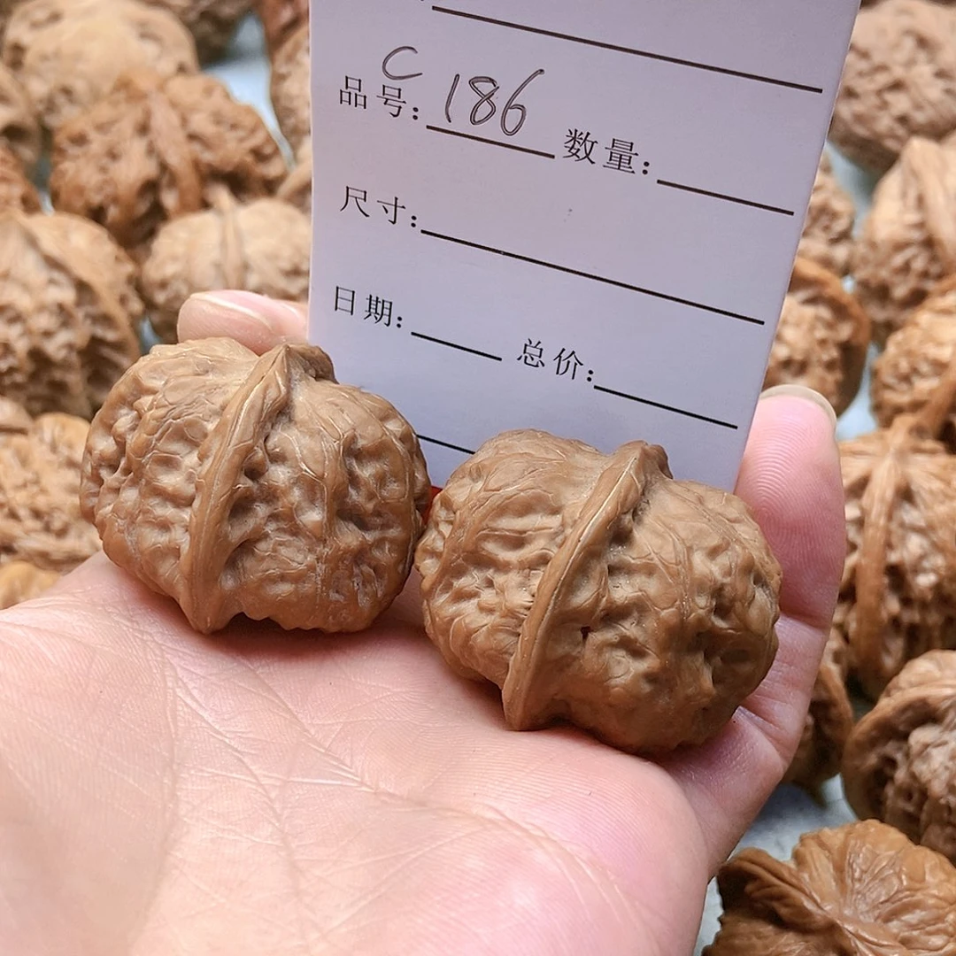 把件桃核186号门头沟元宝39尺